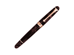 Aurora 88 Ebonite Cognac Fountain Pen, Brown, Limited Edition, 888-PEM