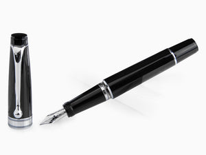 Aurora Optima Mini Fountain Pen, Resin, Black, 996CMN