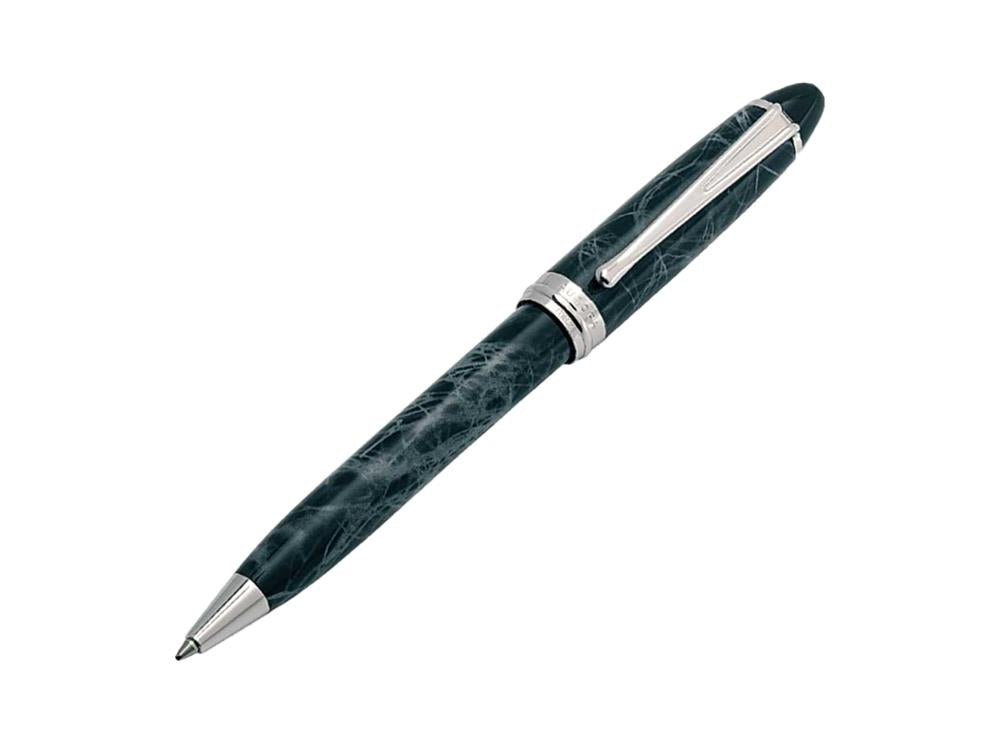 Aurora Ipsilon Ballpoint pen, Grey lacquer, Chrome trim, B33CG