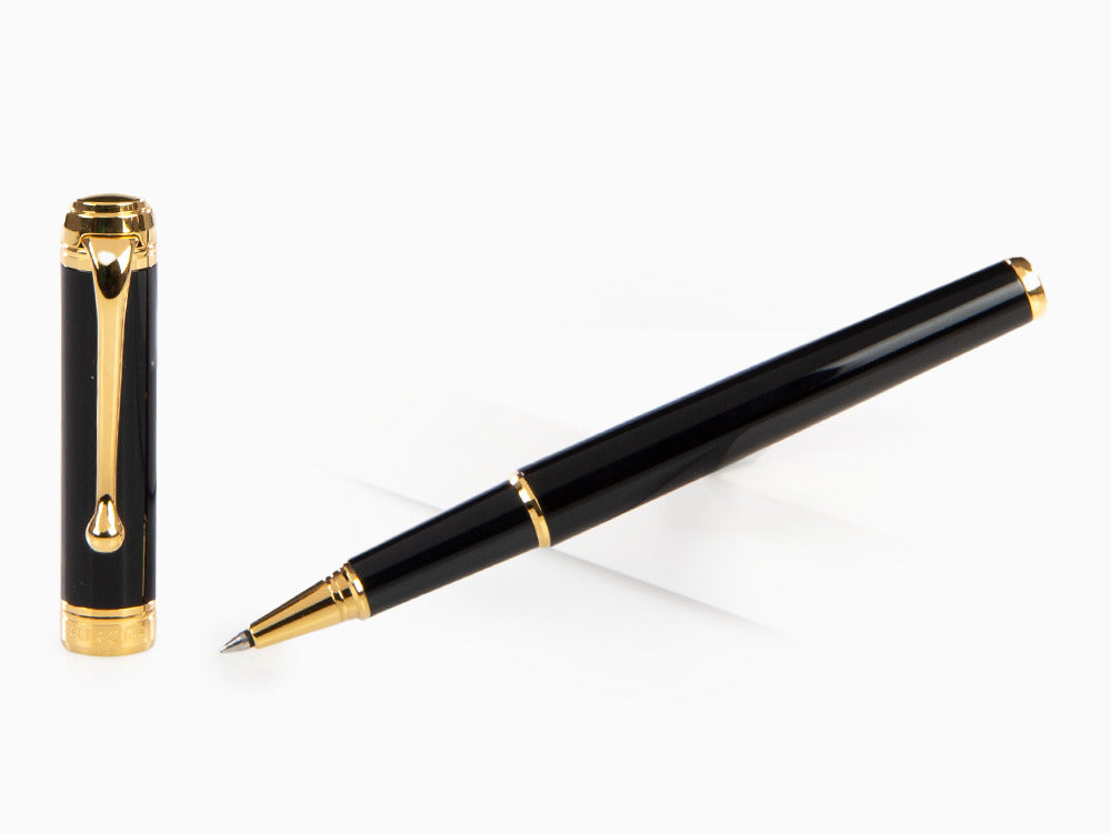 Aurora Talentum Finesse Rollerball pen, Resin, Gold trim, Gold trim, D73-DN