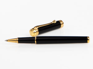 Aurora Talentum Finesse Rollerball pen, Resin, Gold trim, Gold trim, D73-DN