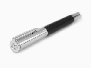 Aurora TU Rollerball pen, Resin, Chrome Trim, Black, T70CN