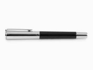 Aurora TU Rollerball pen, Resin, Chrome Trim, Black, T70CN