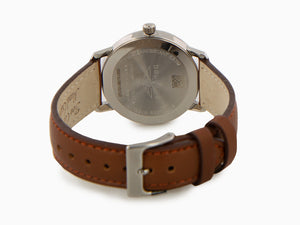 Bauhaus Quartz Watch, Black, 36 mm, 2037-2