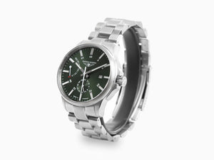 Bauhaus Aviation Automatic Watch, Titanium, Green, 42 mm, Day, 2860M-4