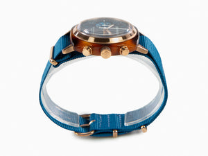 Briston Clubmaster Classic Quartz Watch, Blue, 40 mm, 19140.PRA.T.31.NBD