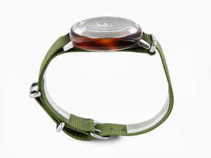 Briston Clubmaster Sport Quartz Watch, Green, 42 mm, 20142.SA.TS.26.NOL