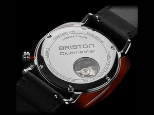 Briston Clubmaster Legend Small Second Automatic Watch, 39mm, 241639.SA.T.15W.CH