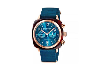 Briston Clubmaster Classic Quartz Watch, Blue, 40 mm, 19140.PRA.T.31.NBD