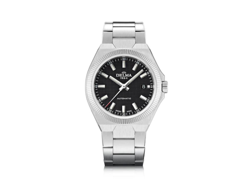 Delma Midland Automatic Watch, Black, 40.5 mm, 41701.740.6.031