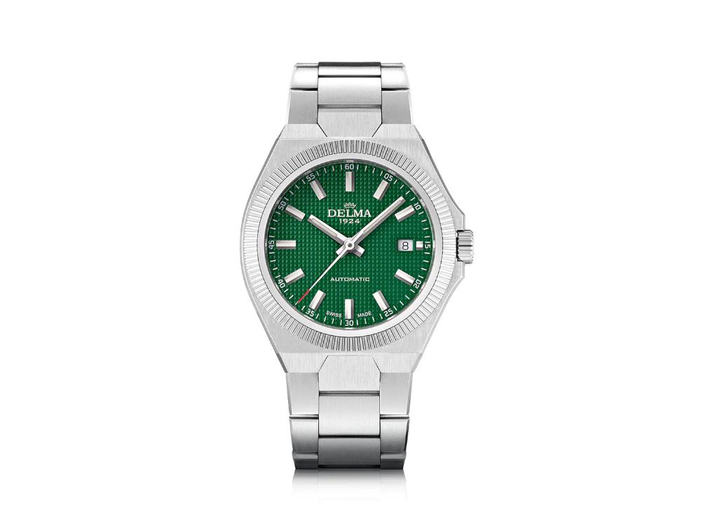 Delma Midland Automatic Watch, Green, 40.5 mm, 41701.740.6.141