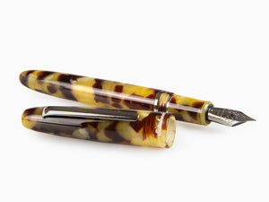 Esterbrook Estie Tortoise Fountain Pen, Resin, Chrome Trim, E126