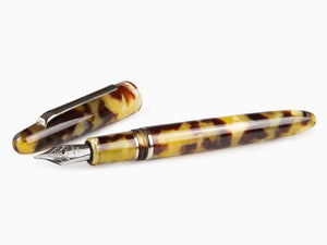 Esterbrook Estie Tortoise Fountain Pen, Resin, Chrome Trim, E126