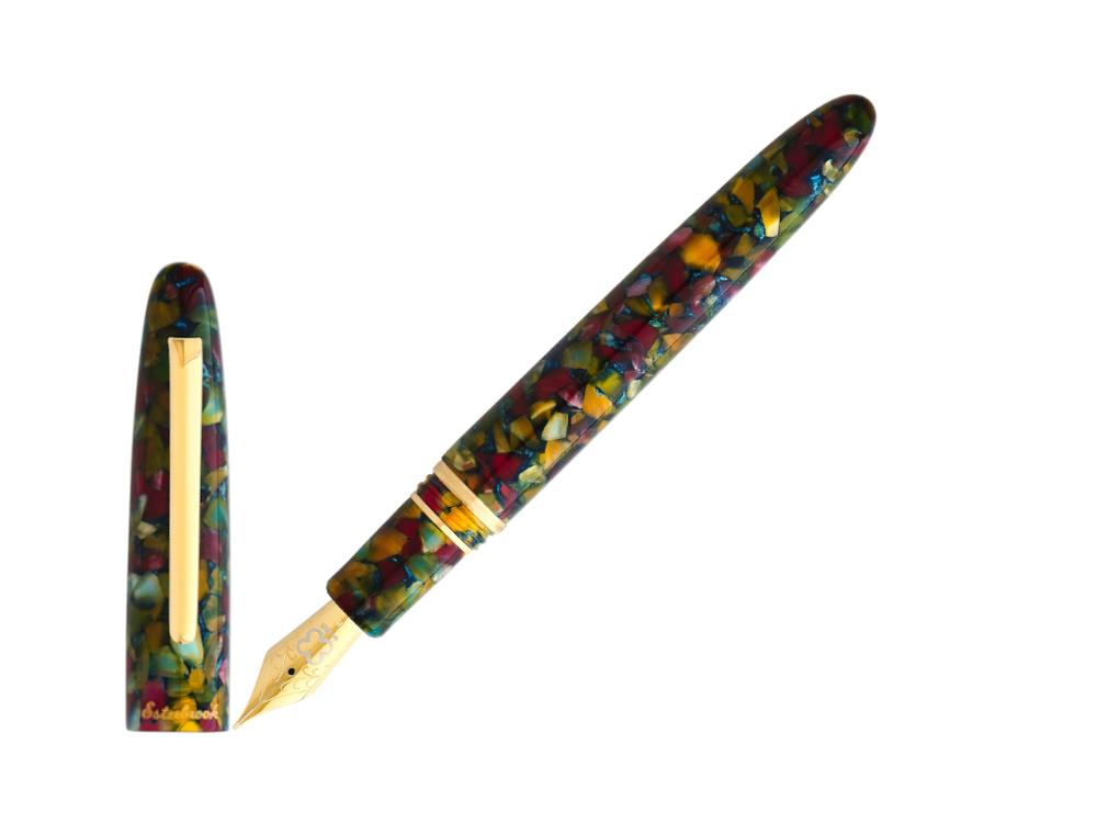 Esterbrook Estie Botanical Gardens Fountain Pen, Gold plated, EBG896