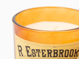 Esterbrook Candle Ginger Orange, Crystal, ECANDLE