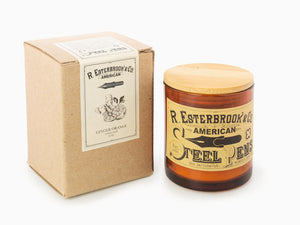 Esterbrook Candle Ginger Orange, Crystal, ECANDLE