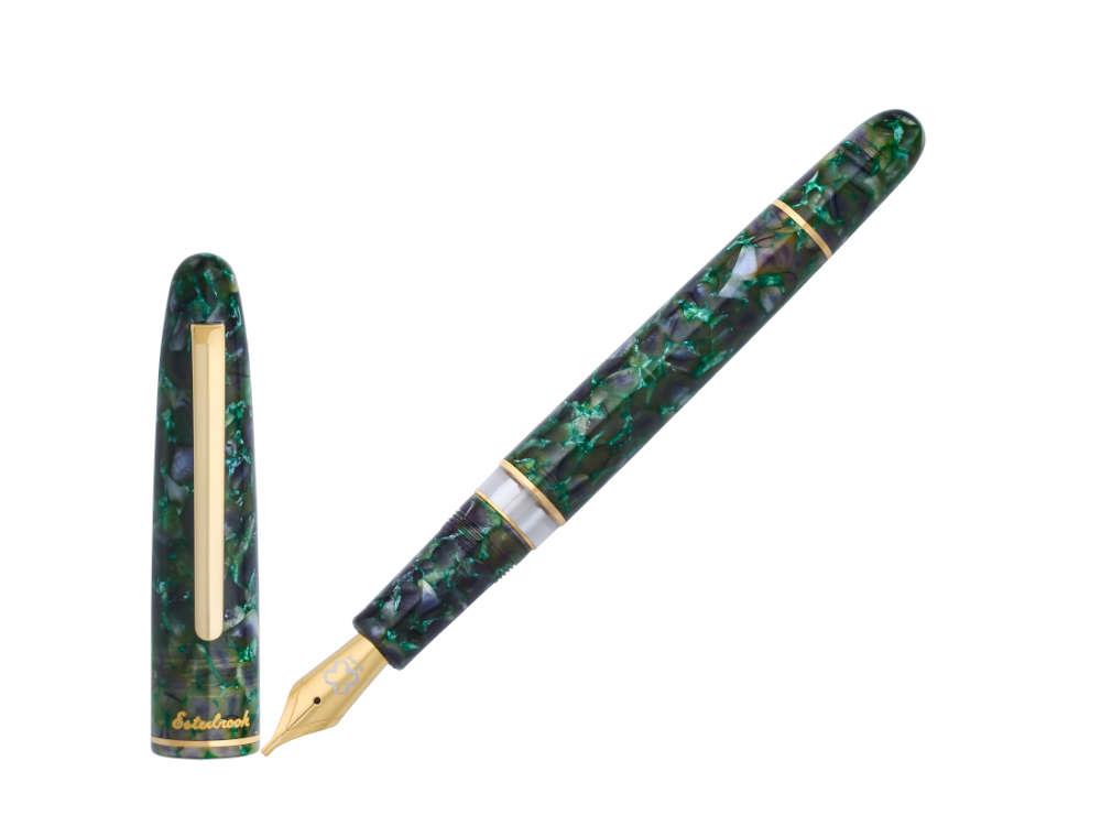 Esterbrook Estie Jurassic Fountain Pen, Green, Piston, EJUR506