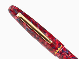 Esterbrook Estie Scarlet Fountain Pen, Resin, Red, Gold plated, ESC916