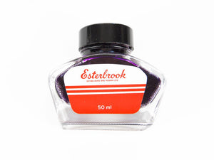 Esterbrook Ink Bottle Lilac, Purple, 50ml, Crystal, EINK-SHIMM-LILAC