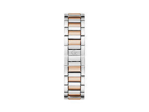 GC Watches GC Aura Quartz Watch, PVD Rose Gold, White, 36 mm, Z48002L1MF