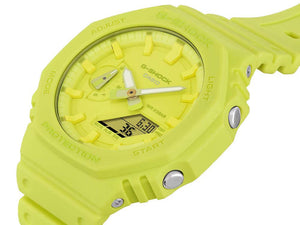 G-SHOCK Casio Classic Quartz Watch, Bio-Based Resin, Green, GA-2100-9A9ER