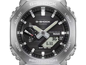 G-SHOCK Casio G-Steel Quartz Watch, Black, 49.3mm × 44.4mm, GBM-2100-1AER