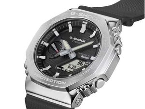 G-SHOCK Casio G-Steel Quartz Watch, Black, 49.3mm × 44.4mm, GBM-2100-1AER