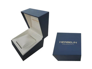 Herbelin City Quartz Watch, Stainless Steel 316L, Blue, Day, 19515AP15GD