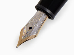 Montblanc Meisterstuck Classique Fountain Pen, Platinum trim, 106522