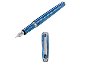 Montegrappa Armonia Adriatic Sea Fountain Pen, Montegrappite, ISA1R-AB-6