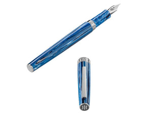 Montegrappa Armonia Adriatic Sea Fountain Pen, Montegrappite, ISA1R-AB-6