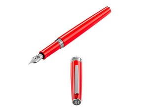 Montegrappa Armonia Scarlet Fountain Pen, Resin, Red, ISA1R-AR-1