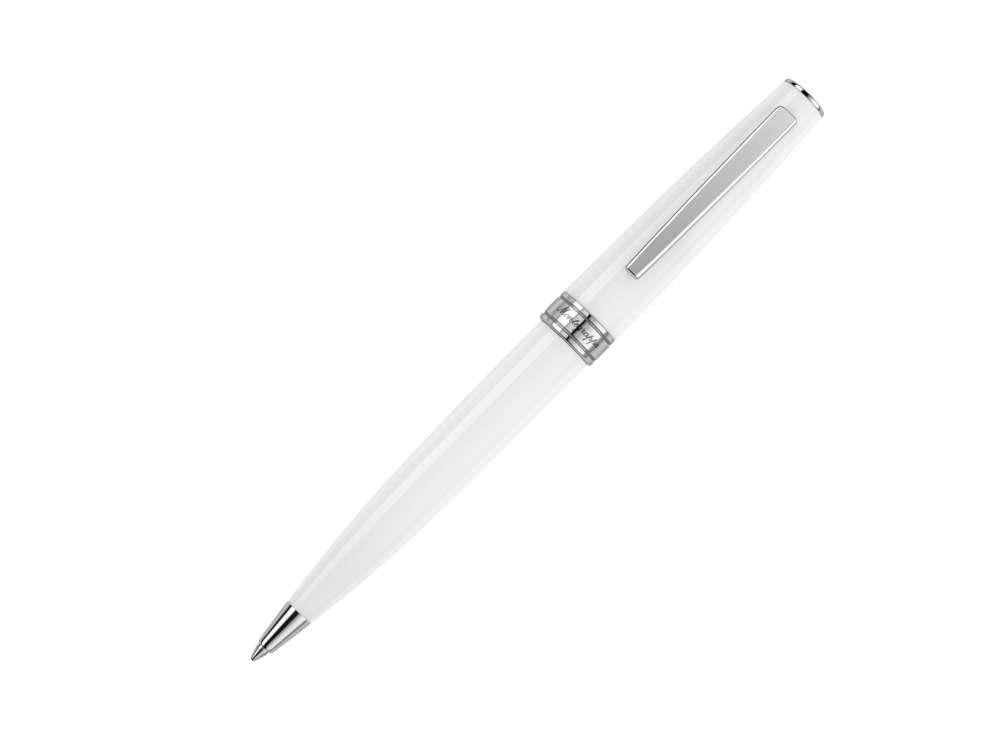 Montegrappa Armonia Frost Ballpoint pen, Resin, White, ISA1RBAW