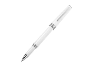 Montegrappa Armonia Frost Rollerball pen, Resin, White, ISA1RRAW