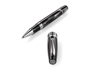 Montegrappa Extra 1930 Black & White Rollerball pen, Silver trim, ISEXFRCH