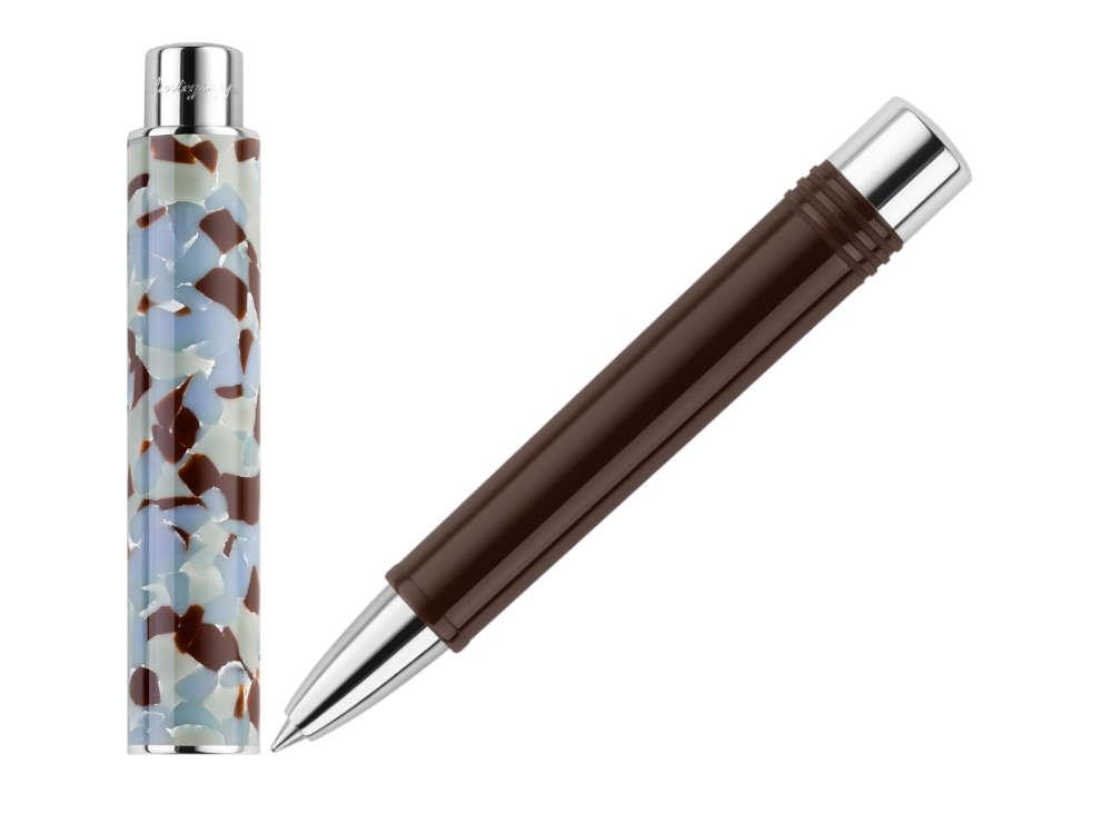 Montegrappa Gnomo Obsession Mocha Rollerball pen, Resin, Brown, ISGNORAW