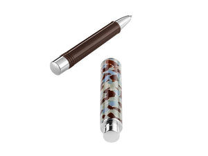 Montegrappa Gnomo Obsession Mocha Rollerball pen, Resin, Brown, ISGNORAW