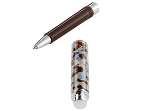 Montegrappa Gnomo Obsession Mocha Rollerball pen, Resin, Brown, ISGNORAW