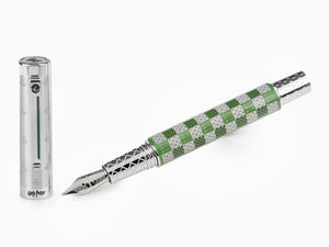 Montegrappa Harry Potter Slytherin Fountain Pen, Green, ISHPR-ST