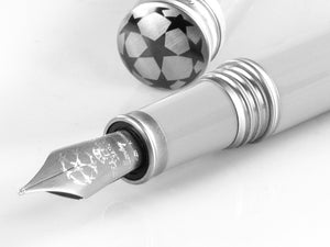 Montegrappa UEFA Champions League Fountain Pen, Grey resin, ISUBN-AJ