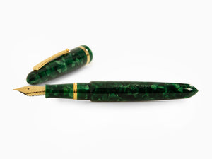 Montegrappa Venetia Vintage Conifer Fountain Pen,Steel, ISVEN-AG