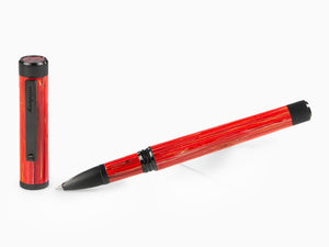 Montegrappa Zero Zodiac Aries Rollerball pen, Red, Stainless PVD, ISZEZRIC-R3