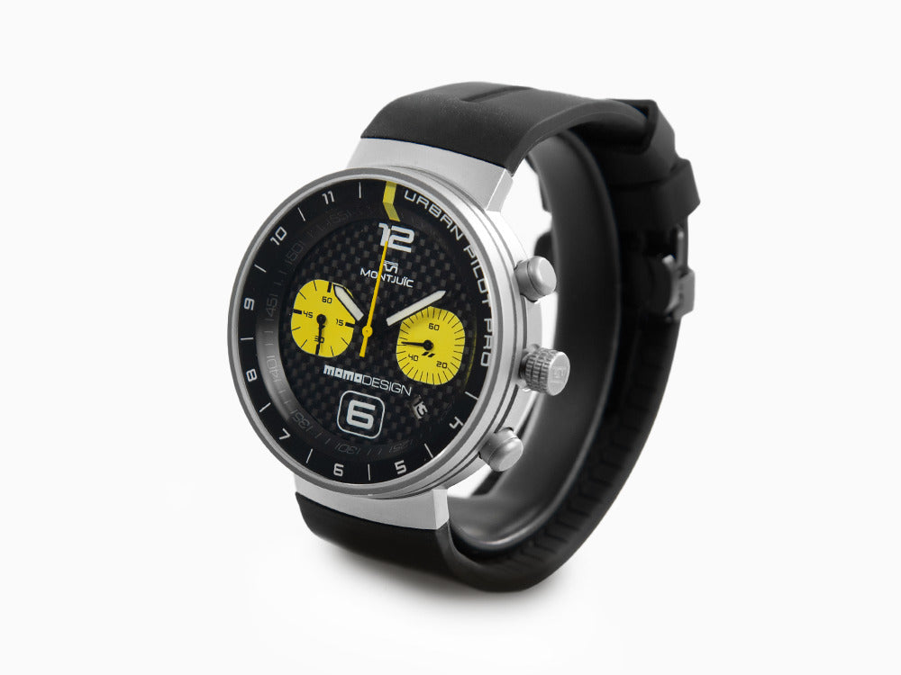 Montjuic X Momo Design Urban Pilot PRO Quartz Watch Chronograph