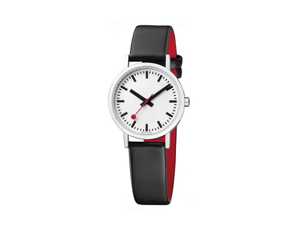 Mondaine Classic Pure Quartz watch, White, 30mm, A658.30323.16OM