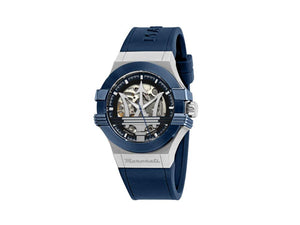 Maserati Potenza Automatic Watch, Blue, 40 mm, Sapphire Crystal, R8821108050