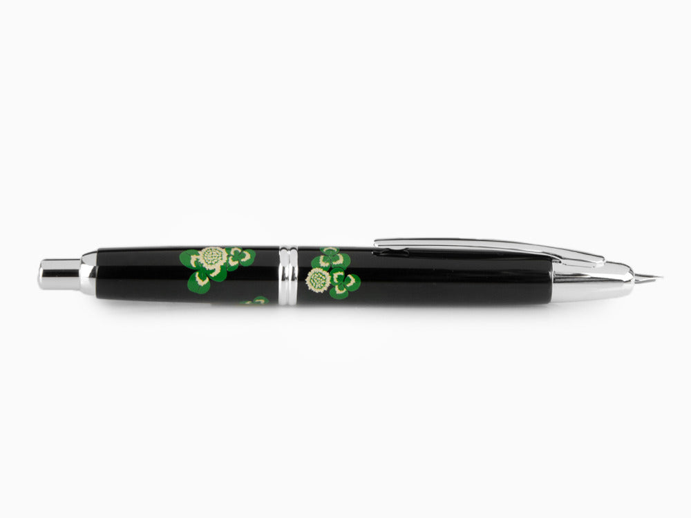 Namiki Capless White Clover Fountain Pen, Lacquer, FC_5000R-SR-RH