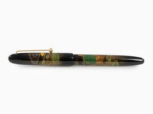 Namiki Yukari Turtles Fountain Pen, Maki-e, Gold trim, FN-30M-KM