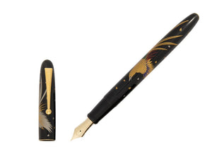 Namiki Nippon Art Golden Pheasant Fountain Pen, Lacquer, FN-5M-KI