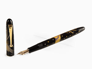 Namiki Nippon Art Golden Pheasant Fountain Pen, Lacquer, FN-5M-KI