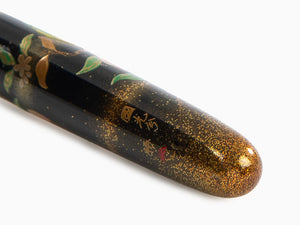 Namiki Yukari Royale Parrot with Peach Fountain Pen,  Gold, FNK-45M-MMO